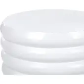 Beliani KIKIWA - Bijzettafel - Wit - Aluminium