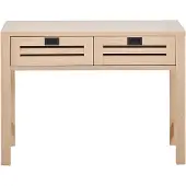 Beliani RANDA - Consoletafel - Lichthout - MDF