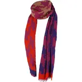Sarlini Winter Sjaal Dames Sjaal Multi-Cerise-Paars