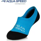 Aqua Speed Zwemsokken - Watersokken Kinderen - Aqua / Zwart 28/29