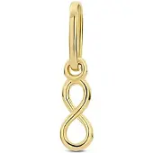 The Jewelry Collection Geelgouden Hanger infinity 4023839