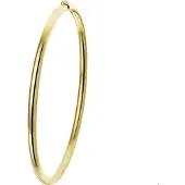 The Jewelry Collection Geelgouden Bangle scharnier ronde buis 3 x 60 mm 4018067
