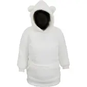 Unique living Hoodie pippa kids 50x70 cm d white