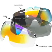 Viking Vizier Voor Sparrow Helm Transparant Coated