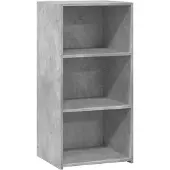 vidaXL Dressoir 45x41x93 cm bewerkt hout betongrijs
