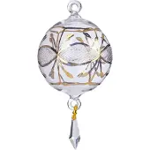 Goodwill Kerstbal Druppel Mond geblazen Glas-Goud D 16 cm