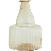 Madam Stoltz Vaas Peach gerecycled glas 14x19 cm