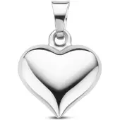 The Jewelry Collection Witgouden Hanger hartje 4105599
