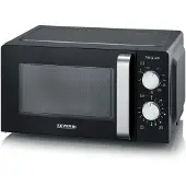 Severin 7781 Magnetron Zwart/grijs 700 W Timerfunctie, Grillfunctie