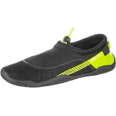 BECO BEERMANN waterschoenen Beach unisex neopreen zwart/lichtgroen