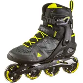 Rollerblade - Macroblade 80 Black/Lime - Recreatie Fitness Skates - 43