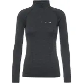 Falke - Women's Wool-Tech L/S Zip - Merino-ondergoed S, zwart