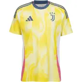 Adidas Tricot 'Juventus 24/25 Away' saffier / donkergeel / pitaja roze / wit