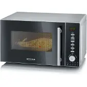 Severin MW 7773 - Combi Magnetron met Grill en Hetelucht - 20 Liter - 10 Vermogensstanden – Pizzafunctie