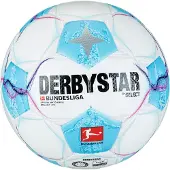 Derbystar Bundesliga Brillant APS 24/25 Voetbal Wit - Lichtblauw - Roze 5