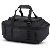 Kapten & Son Reistas 'Lisbon Duffle Backpack Medium' zwart / wit