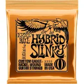 Ernie Ball 2222 Hybrid Slinky Snaren voor elektrische gitaar
