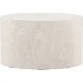 Venture Home York salontafel Ø80 cm beige.