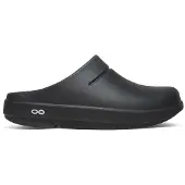 OOfos OOclog Matte Slippers | Maat 46 Heren Zwart