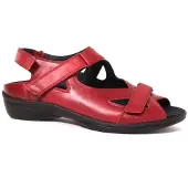 Durea 7258 wijdte E Sandalen | Maat 9 Dames Rood