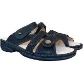 Finn Comfort Muiltjes 'Pantolette Damen 82568 274099 Echtleder in schwarz' zwart