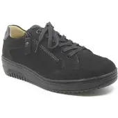 Hartjes 1621703 wijdte K Veterschoenen | Maat 8.5 Dames Zwart