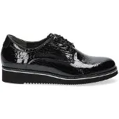 Durea 6191 wijdte E Nette veterschoenen | Maat 8 Dames Zwart