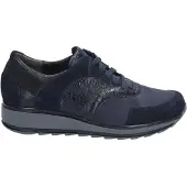 Durea 6225 wijdte H Veterschoenen | Maat 8 Dames Blauw