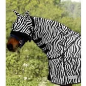 Waldhausen Zebra - Halsstuk van vliegendeken - Paardendeken - Shetlander - Zebra