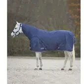Waldhausen Comfort - Regendeken met hals - Paardendeken - 195 cm - Blauw