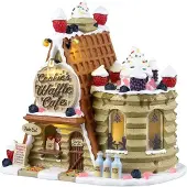 Lemax Sugar 'n' Spice Kersthuisje Cookie's Waffle Cafe (wafel Café) 14 X 20 X 19,5 Cm