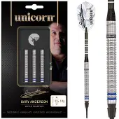 Unicorn Darts Weltmeister Gary Anderson Phase 3 90% Wolfram Soft Tip Dart-Set