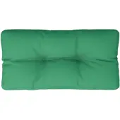 vidaXL Palletkussen 80x40x12 cm stof groen