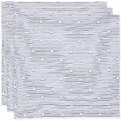 Jollein x Nijntje Hydrofiele Doek Small - 70x70cm - Miffy Stripe - Navy - 3 Stuks