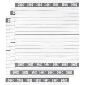 De Witte Lietaer Theedoeken De Witte Lietaer BML White Grey (2 stuks)