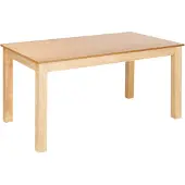 Beliani MADURA - Uitschuifbare eettafel - Lichthout - MDF