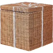 Beliani CADEAU - Decofiguur - Beige - Rotan