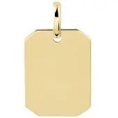 The Jewelry Collection Geelgouden Graveerhanger 4022369