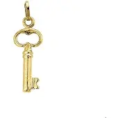 The Jewelry Collection Geelgouden Hanger sleutel 4001701