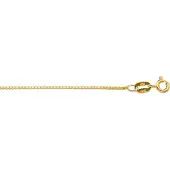 Trendjuwelier huiscollectie 4016343 Collier Geelgoud Venetiaans 0,6 mm