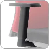 Euroseats Armlegger Euroseats Canillo 010 verstelbaar set van 2 stuks
