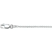 The Jewelry Collection Tomylo - Zilveren Ketting Anker - 1018848