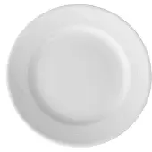 Hendi Eetbord Witte Porselein | 20 cm (12 stuks)