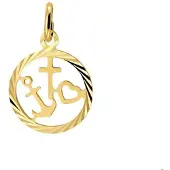 Trendjuwelier huiscollectie Hanger Geelgoud Geloof, Hoop En Liefde Gediamanteerd