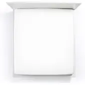 Bella Donna La Piccola Topperhoeslaken - wit-1000 90x200