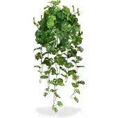 Maxifleur Kunstplanten Monstera kunst hangplant 80cm - groen
