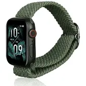 Beline Apple Watch Textiel band 38/40/41mm groen/groen