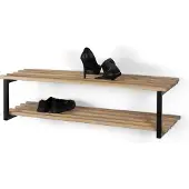 Spinder Design Rizzoli | Marco XL (100 cm) Schoenenrek - Zwart | Eiken