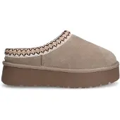 Sacha gevoerde suéde muiltjes beige female | Maat: 39