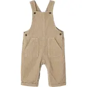 Vertbaudet Salopette van ribfluweel babyjongen taupe
